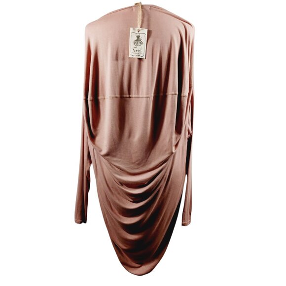 Easel NWT, Bubble Dress, Size Small, Dusty Rose, Modern, Neutral, Monochromatic - Picture 6 of 13